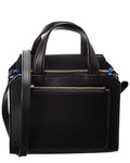 Valextra Passepartout Mini Leather Tote Black ONE SIZE