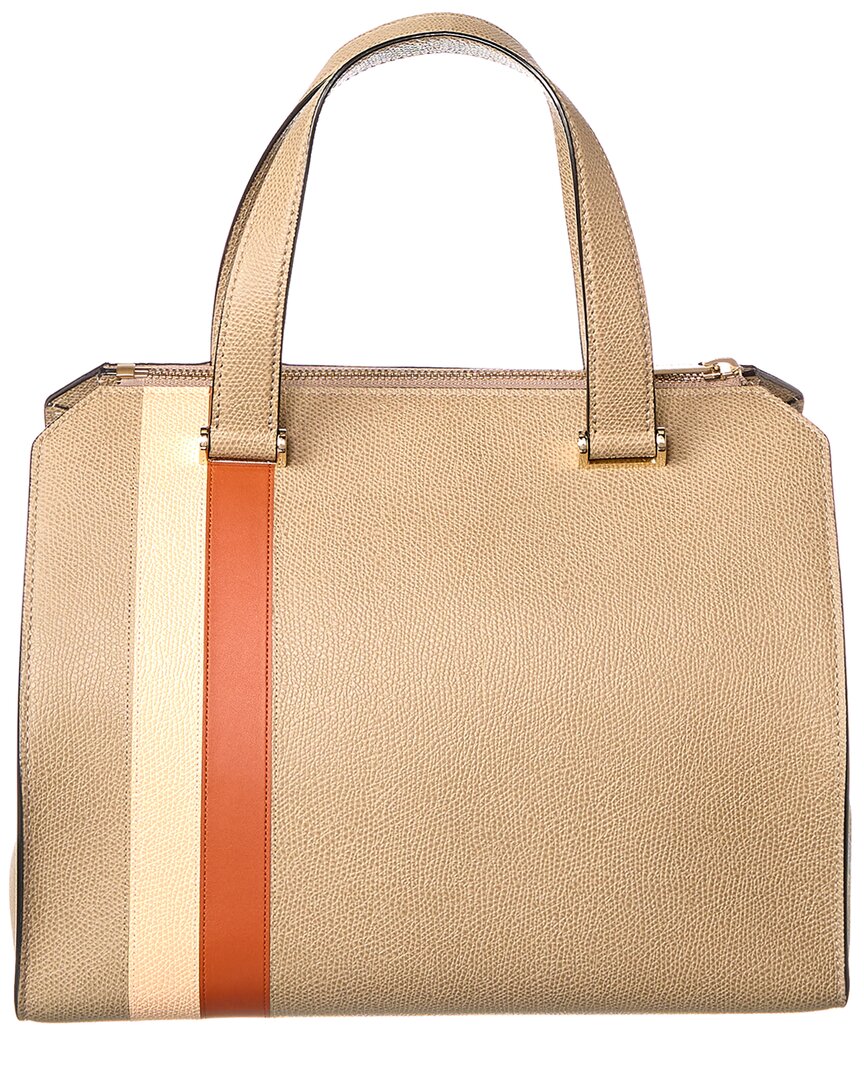 Valextra Passepartout Medium Leather Tote