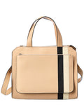 Valextra Passepartout Medium Leather Tote Brown Multi ONE SIZE