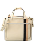 Valextra Passepartout Medium Leather Tote White ONE SIZE