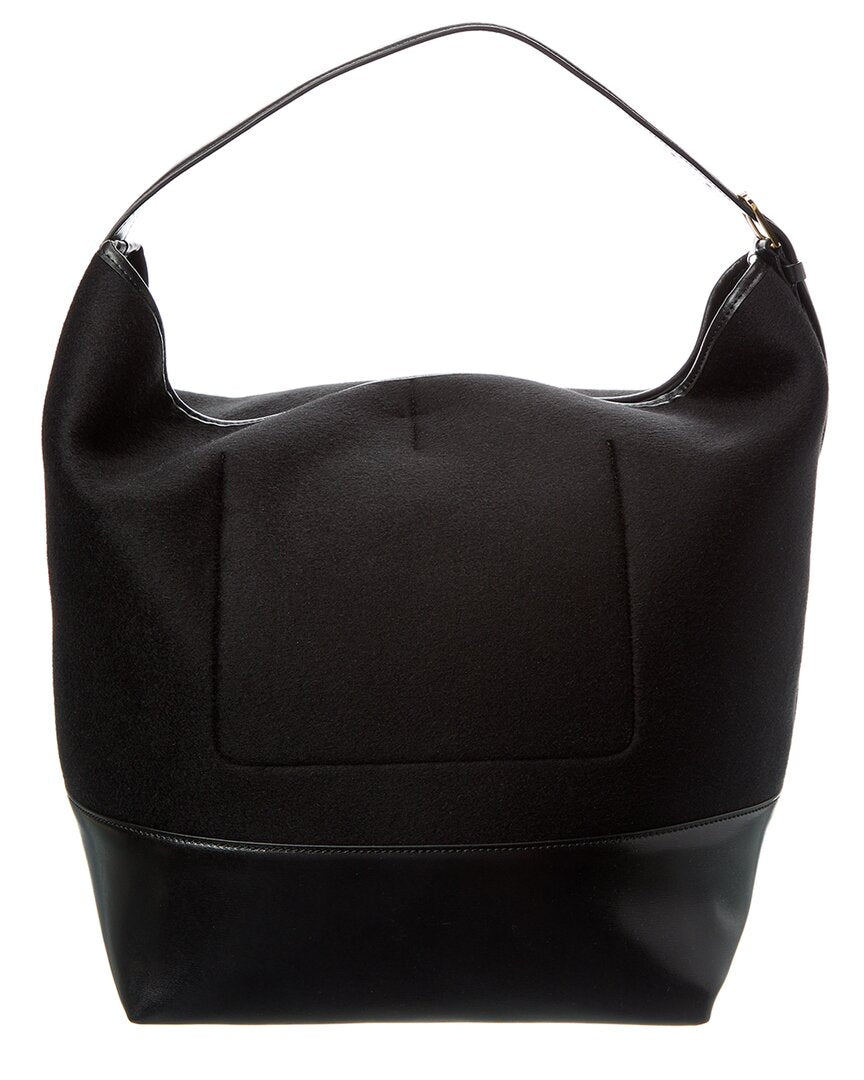 Toteme Wool & Leather Tote