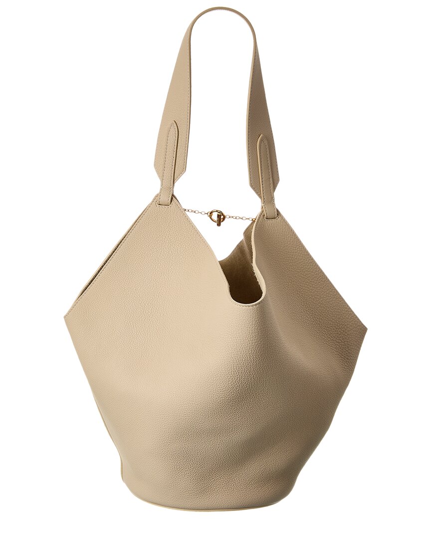 Khaite Lotus Small Leather Tote