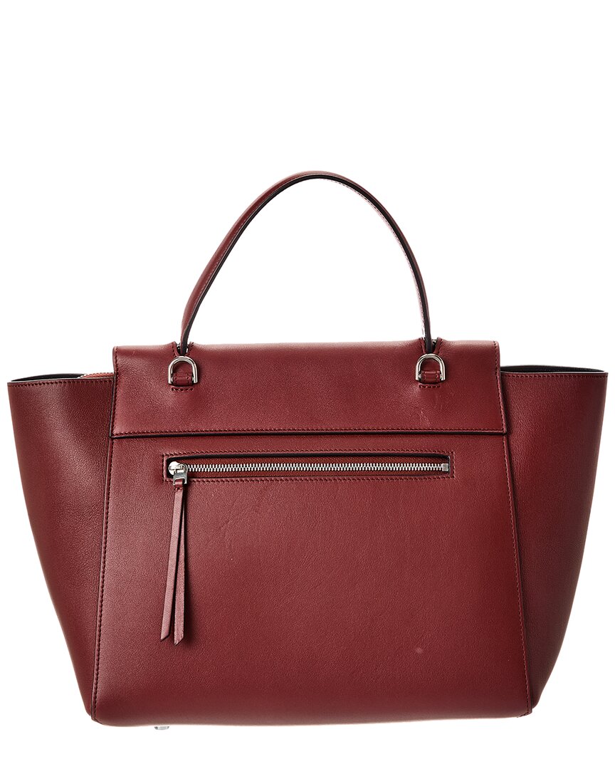 Celine Mini Belt Bag Leather Tote (Authentic  )