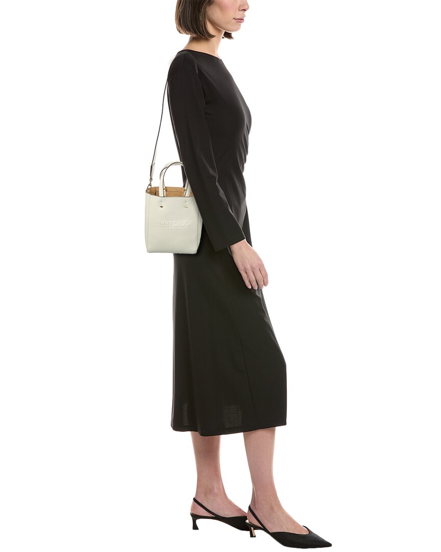 Jimmy Choo Lenny N/S Small Leather Tote