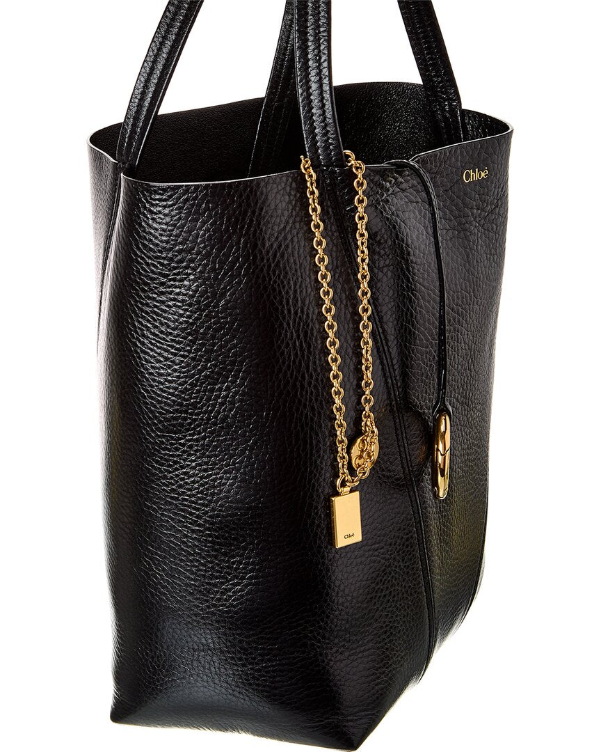 Chloe Spin Leather Tote