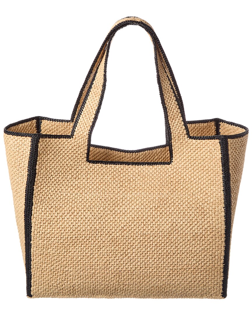Loewe Font Large Raffia Tote