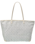 Goyard White Goyardine Coated Canvas Artois Mm (Authentic  )