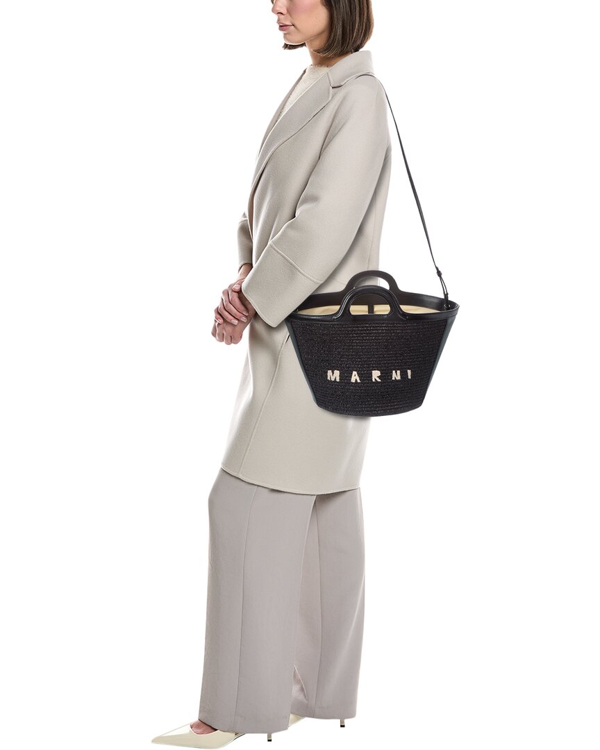 Marni Tropicalia Small Leather Tote