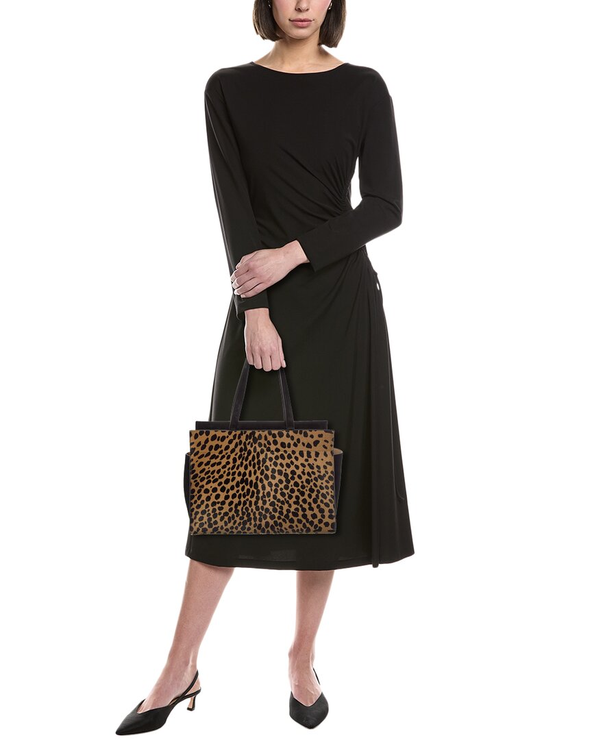 Khaite Simona Haircalf & Leather Tote