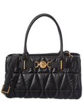 Versace Medusa Quilted Leather Tote
