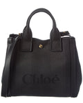 Chloé Carry Canvas & Leather-Trim Tote