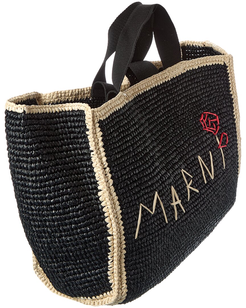 Marni Macrame Sillo Medium Shopper Tote
