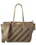 Off-White™ Diagonal Suede Tote