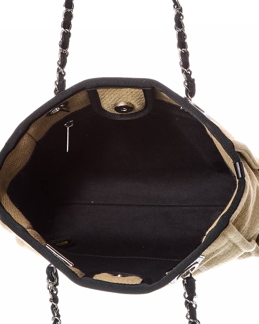 Chanel Deauville Pm Monogram Canvas Deauville Pm (Authentic  )