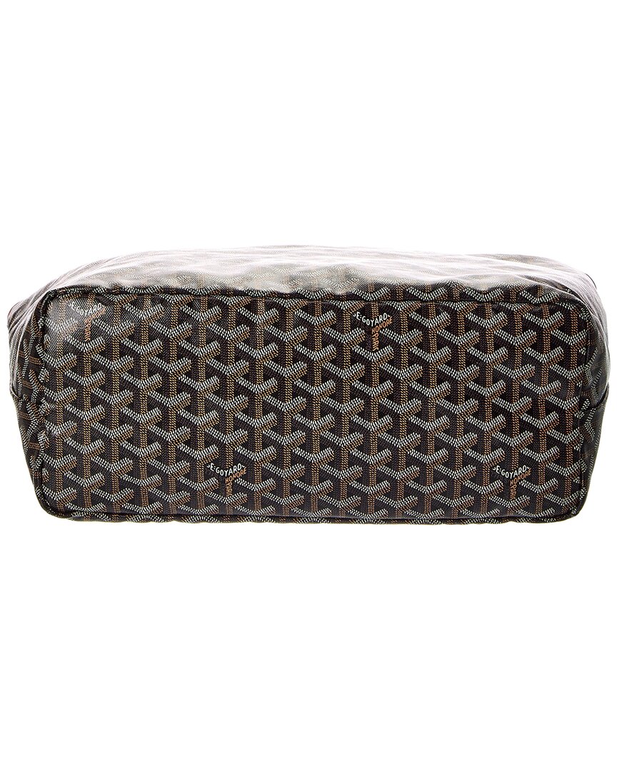 Goyard Black Goyardine Coated Canvas Saint Louis Pm (Authentic  )