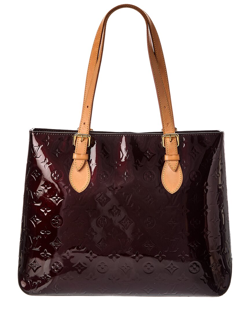 Louis Vuitton Amarante Monogram Vernis Brentwood (Authentic  )