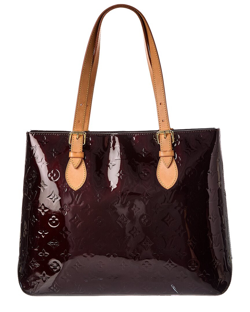 Louis Vuitton Amarante Monogram Vernis Brentwood (Authentic  )