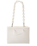 Medea Leather Tote White ONE SIZE