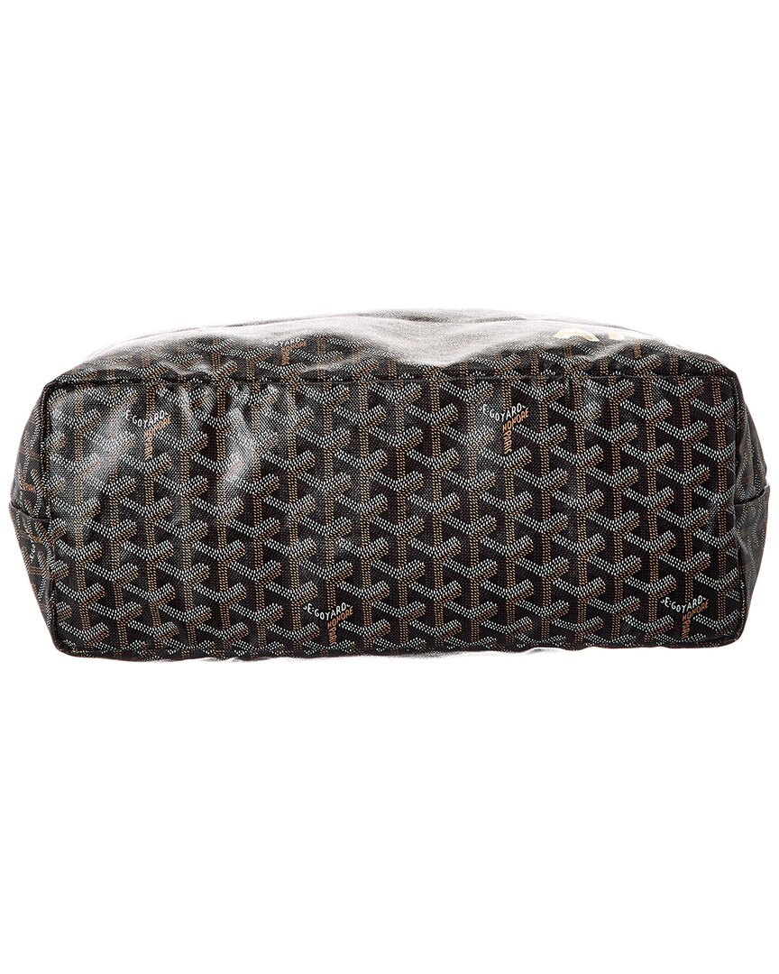 Goyard Black Goyardine Coated Canvas Saint Louis Gm (Authentic  )
