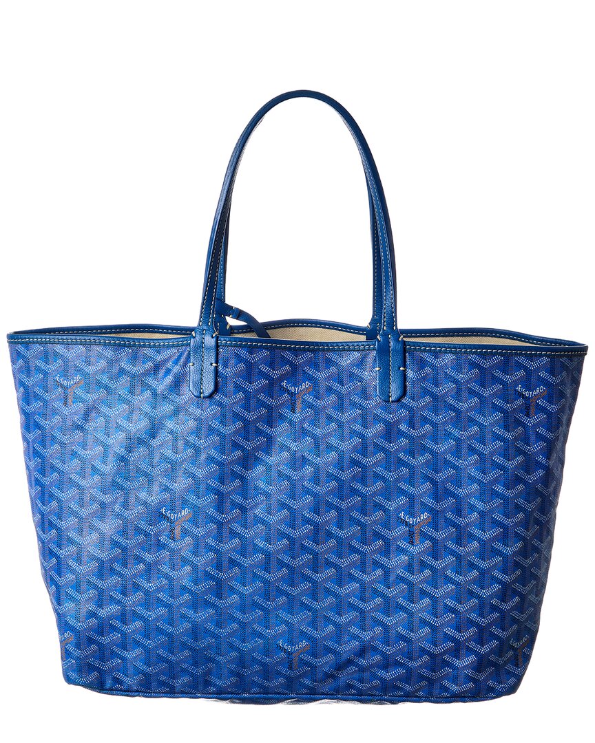 Goyard Sky Blue Goyardine Coated Canvas Saint Louis Pm (Authentic  )