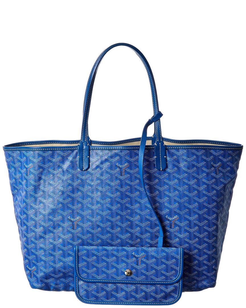 Goyard Sky Blue Goyardine Coated Canvas Saint Louis Pm (Authentic  )