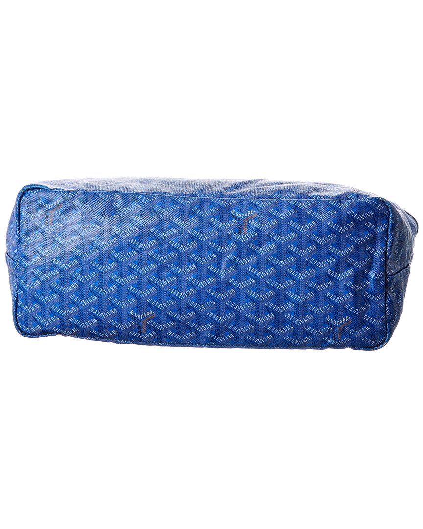 Goyard Sky Blue Goyardine Coated Canvas Saint Louis Pm (Authentic  )