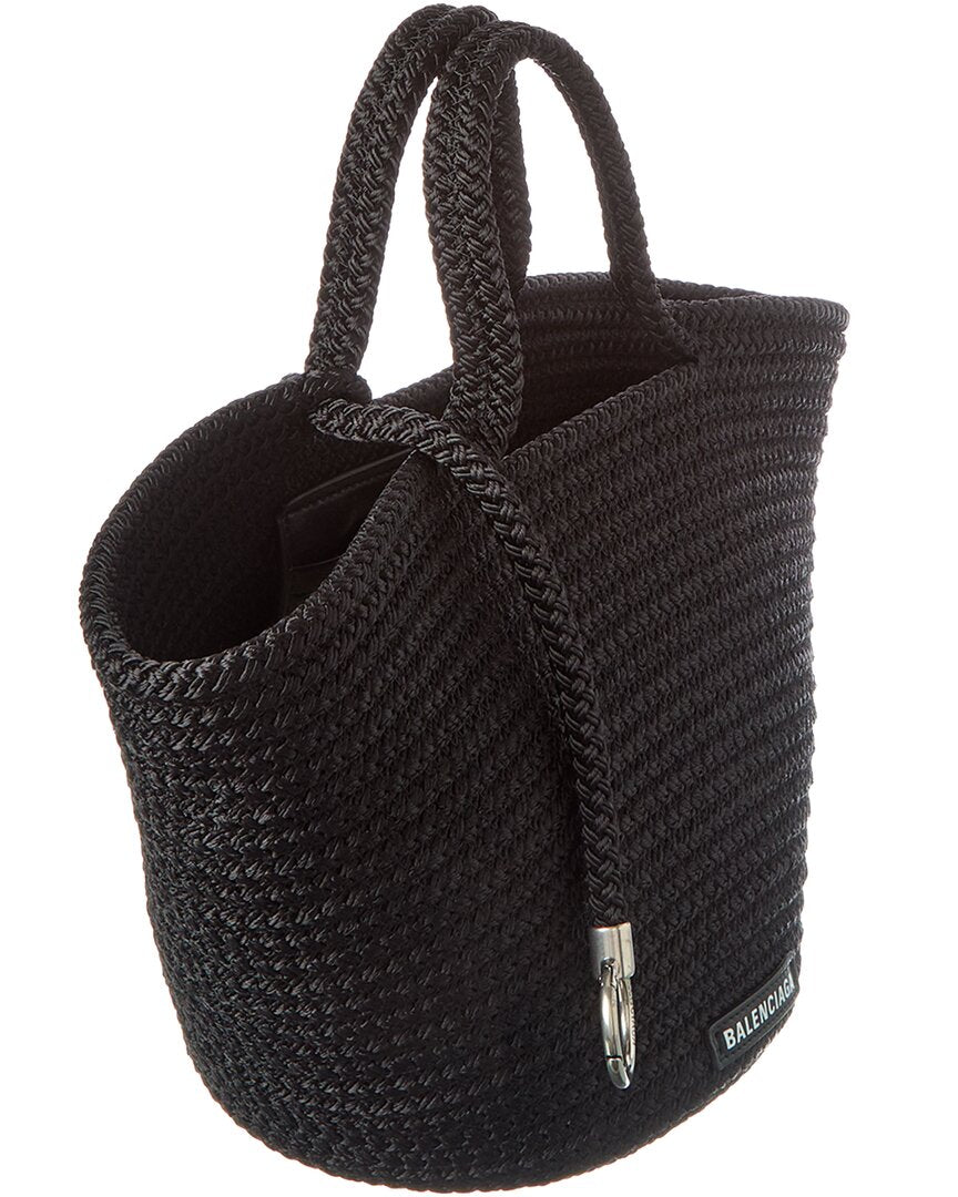 Balenciaga Ibza Nylon Basket Tote
