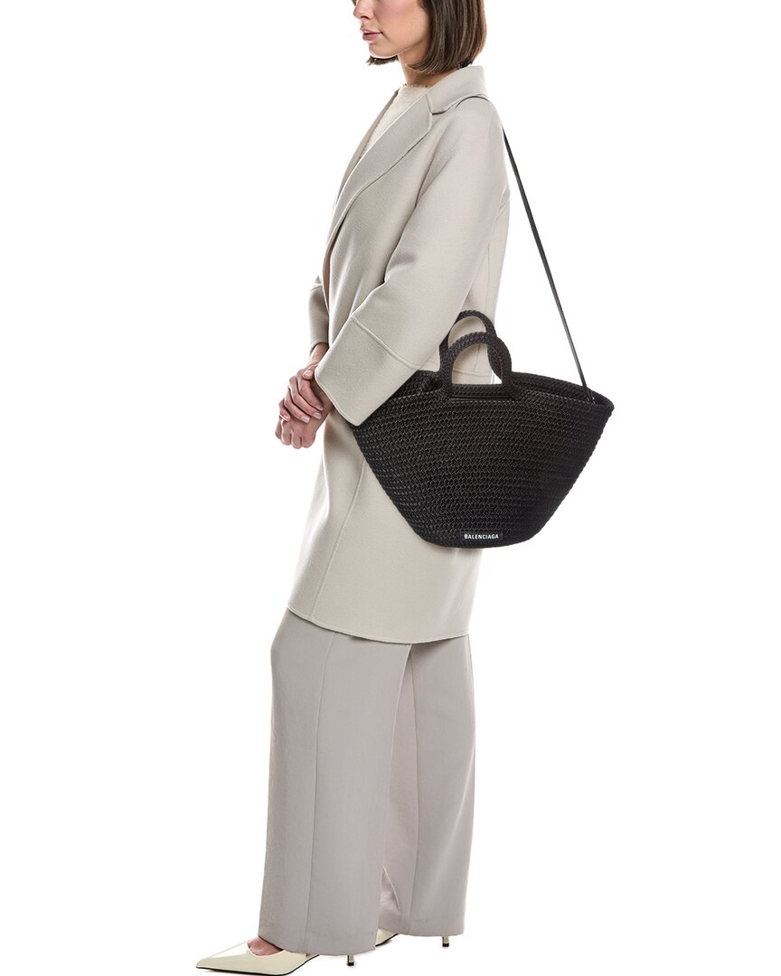 Balenciaga Ibza Nylon Basket Tote