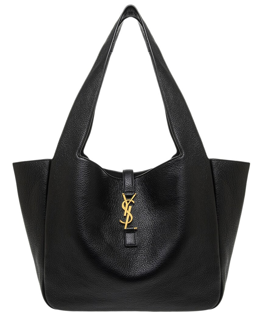 Saint Laurent Le 5 A 7 Bea Leather Tote