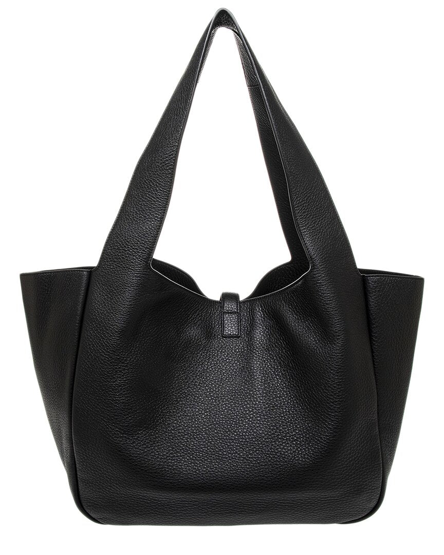 Saint Laurent Le 5 A 7 Bea Leather Tote