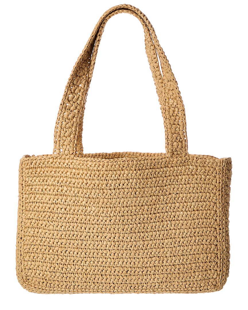 Valentino Viva Medium Raffia Tote