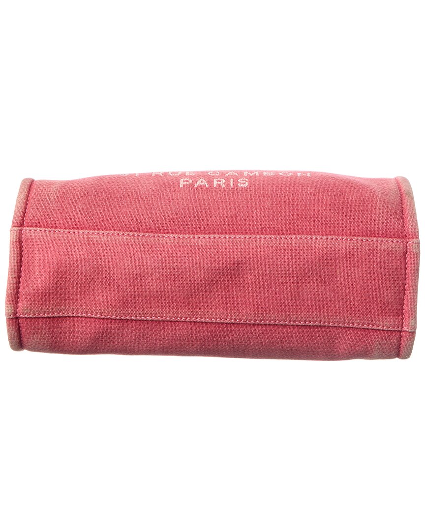 Chanel Pink Canvas Deauville (Authentic  )