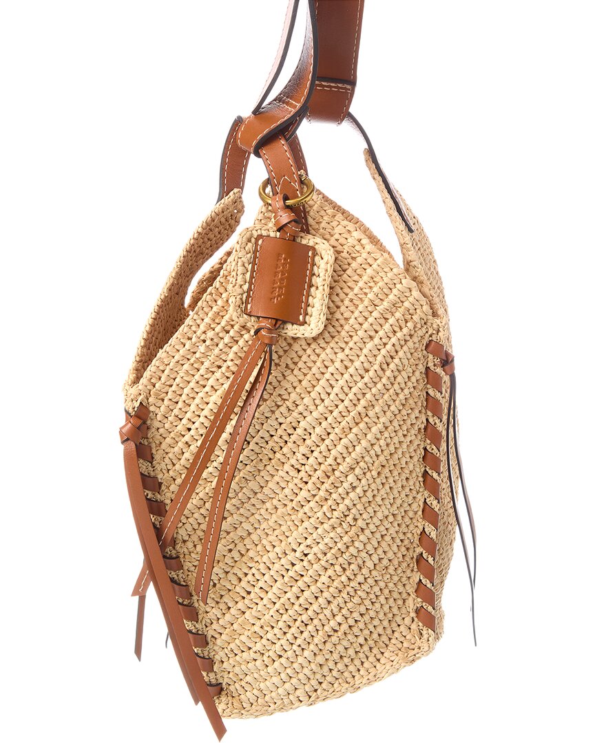 Isabel Marant Tampa Mini Raffia Tote