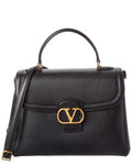 Valentino Vlogo Signature Leather Satchel
