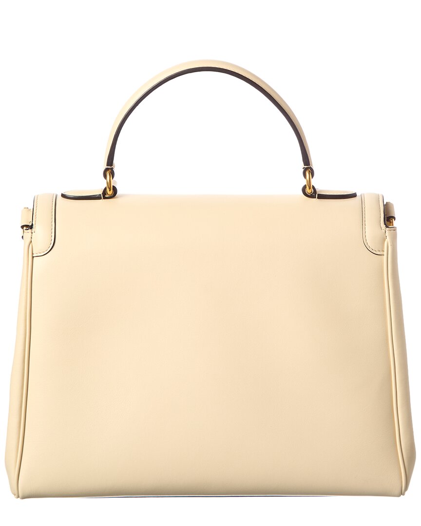 Valentino Vlogo Signature Leather Satchel