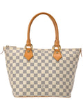 Louis Vuitton White Damier Azur Saleya Pm (   )