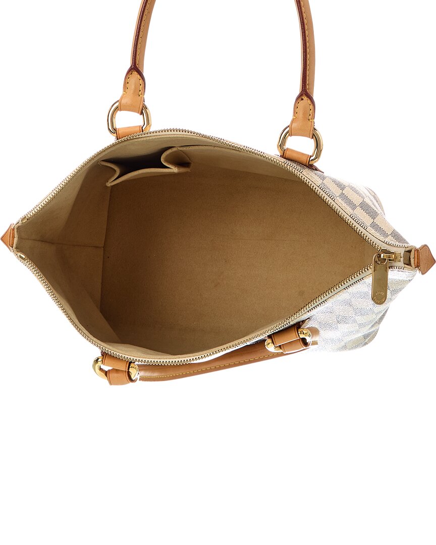 Louis Vuitton White Damier Azur Saleya Pm (   )