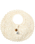 Jacquemus Spiaggia Small Raffia Round Tote