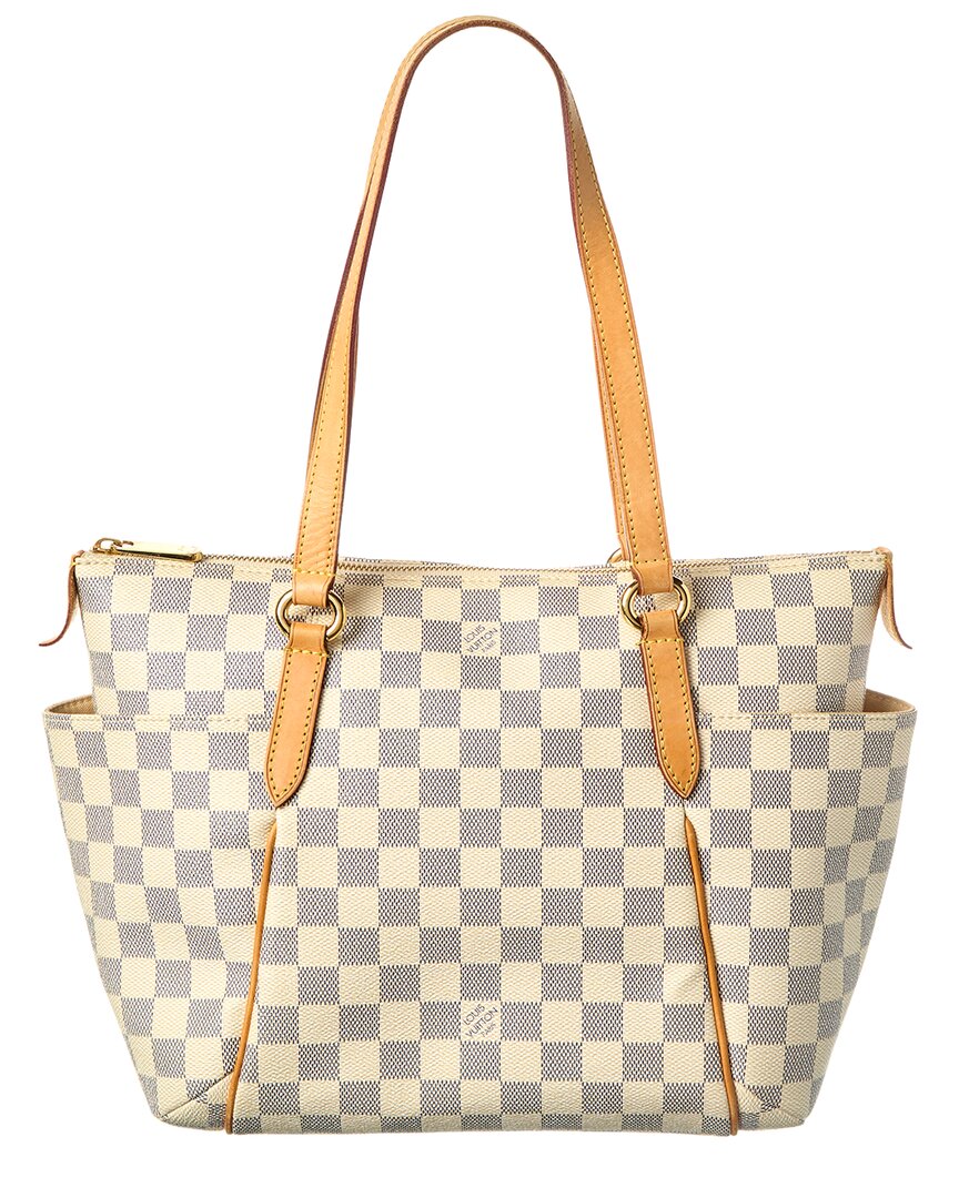 Louis Vuitton White Damier Azur Coated Canvas Damier Azur Totally Pm  (