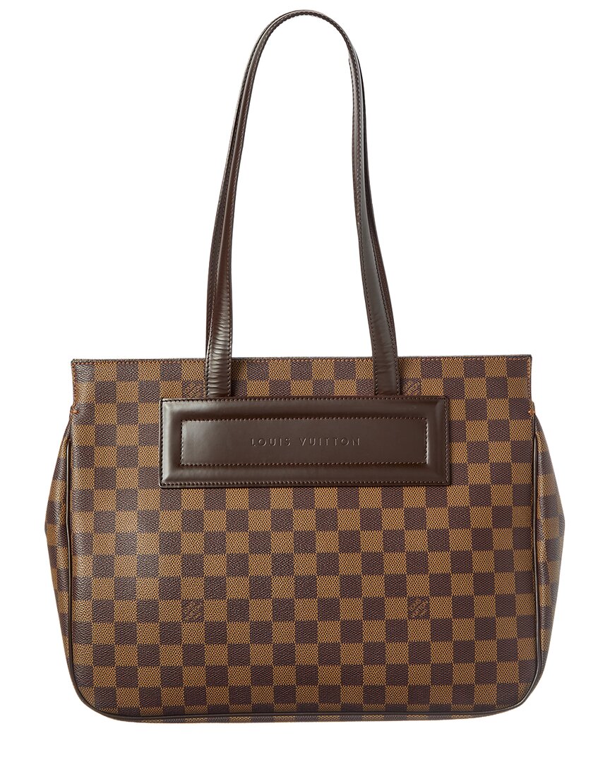 Louis Vuitton Brown Damier Ebene Coated Canvas Parioli Pm Damier Ebene