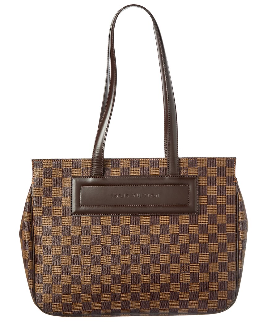 Louis Vuitton Brown Damier Ebene Coated Canvas Parioli Pm Damier Ebene