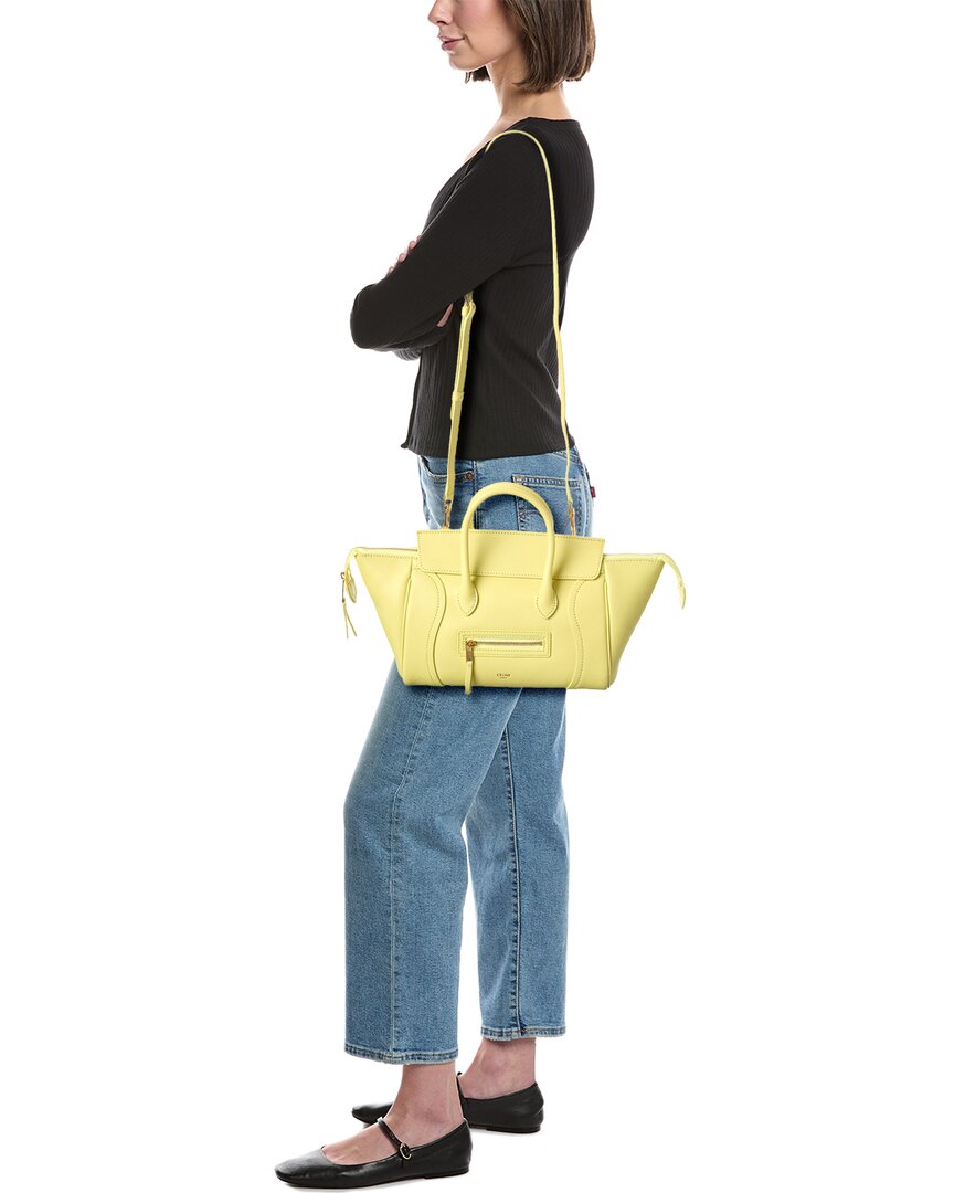 Celine Leather Shoulder Bag