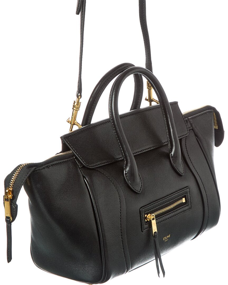 Celine Leather Tote Bag