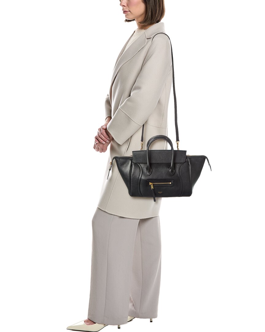 Celine Leather Tote Bag