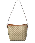Gucci Gs Small Supreme Canvas & Leather Tote