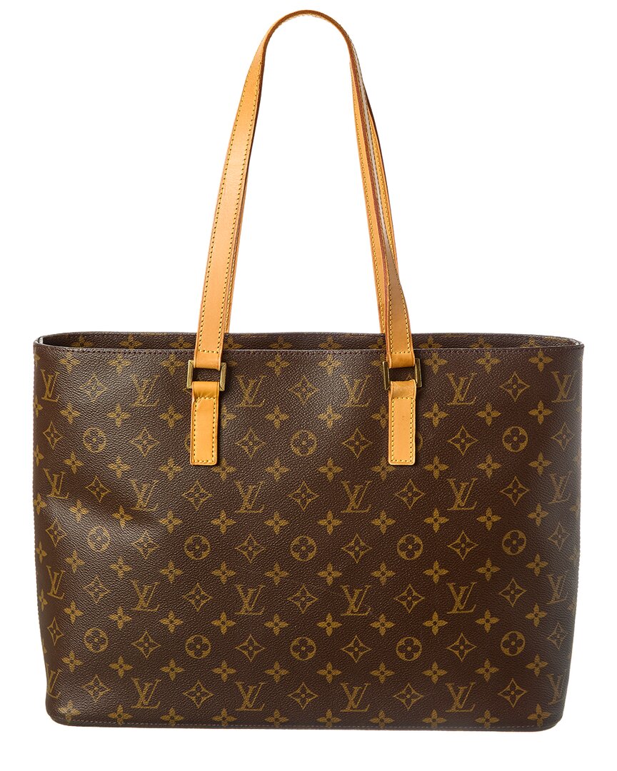 Louis Vuitton Brown Monogram Canvas Luco (   )