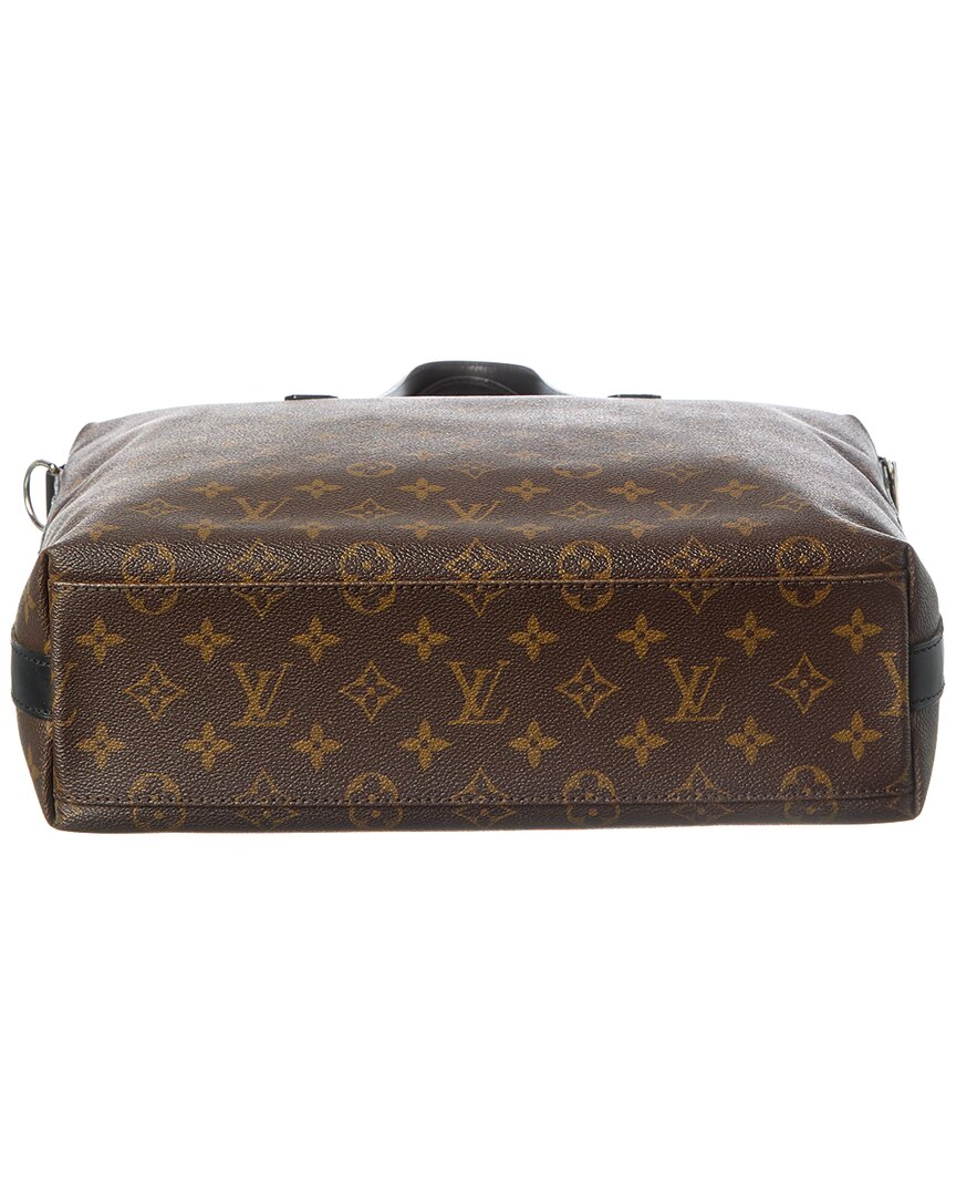 Louis Vuitton Brown Monogram Canvas Macassar Kitan (   )