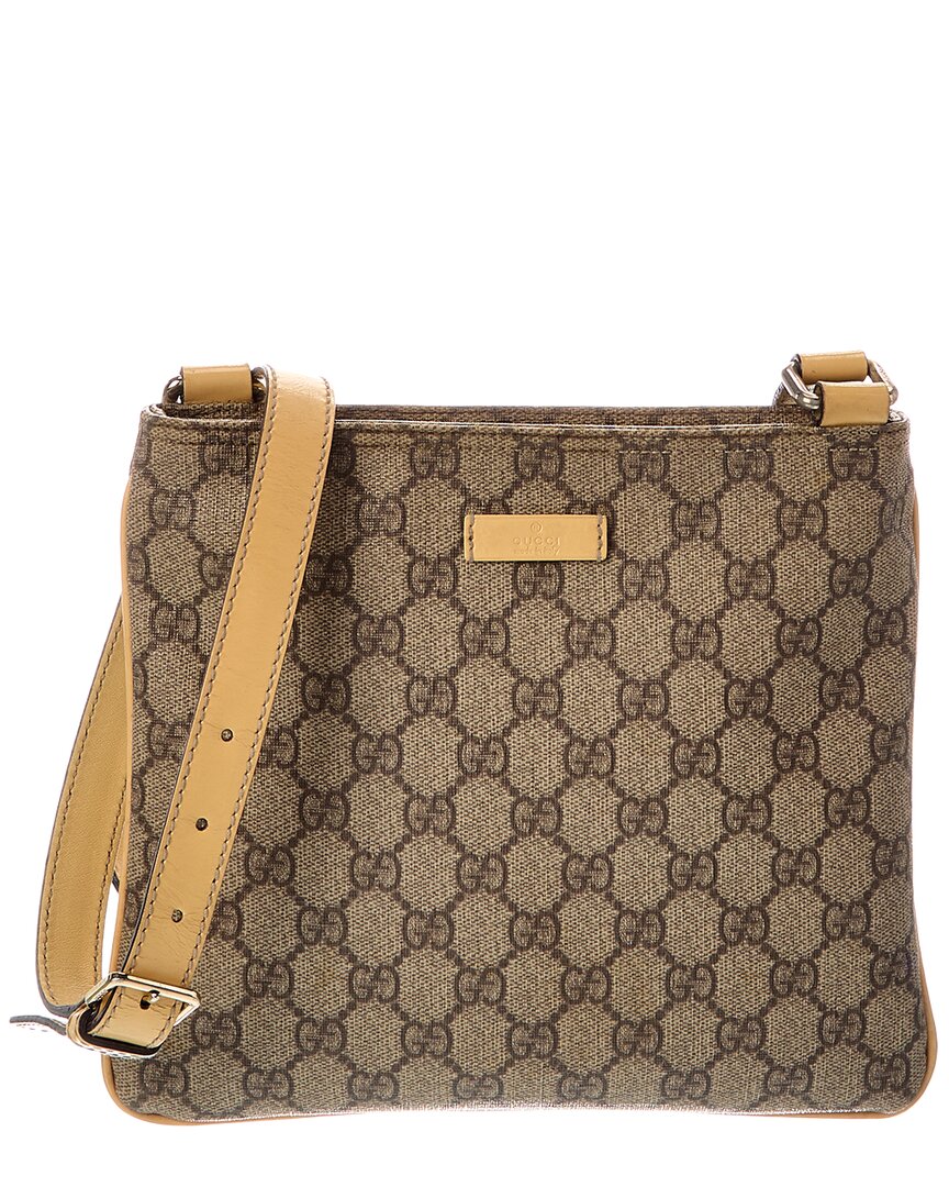 Gucci Brown Monogram Canvas Tote (   )