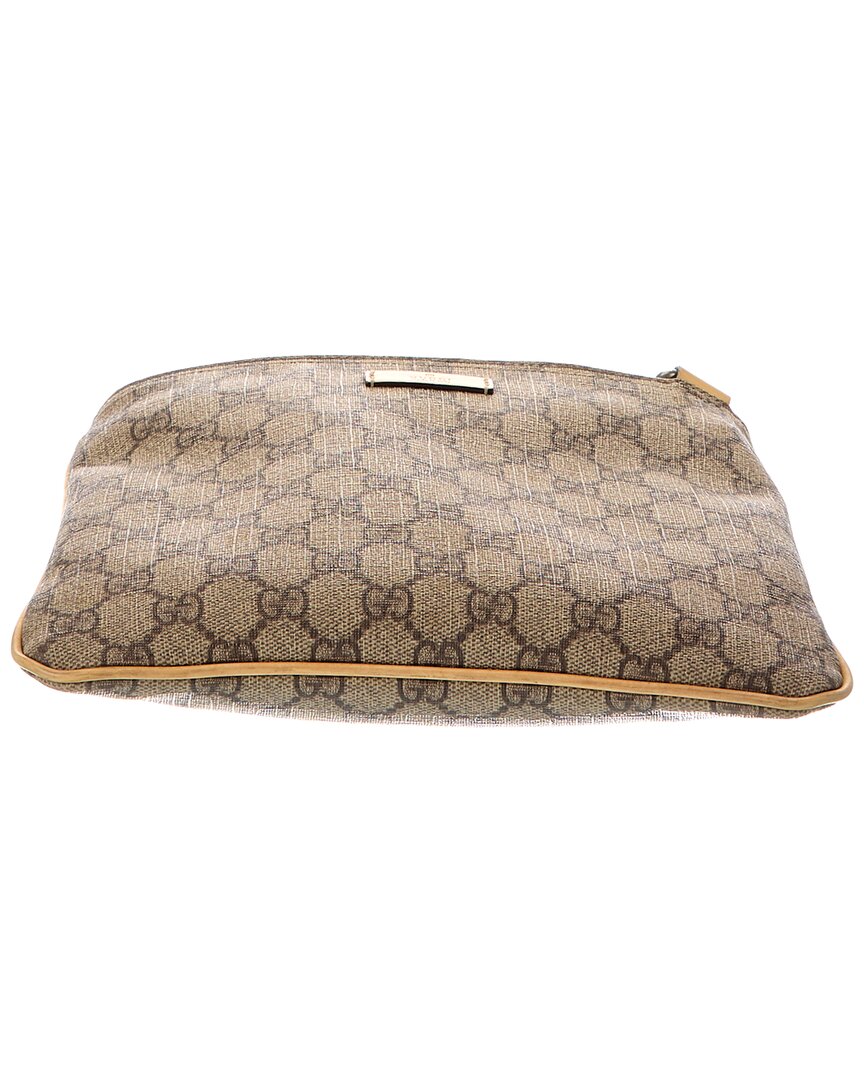 Gucci Brown Monogram Canvas Tote (   )
