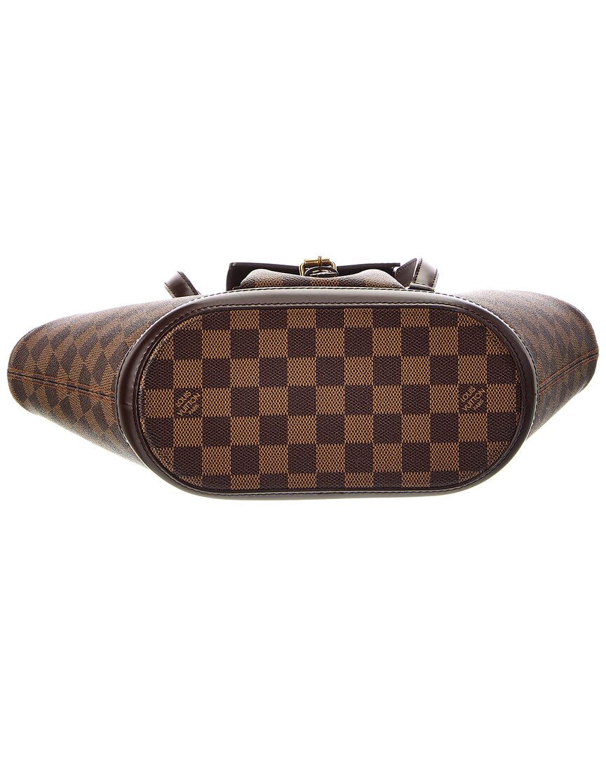 Louis Vuitton Brown Damier Ebene Manosque Pm (   )